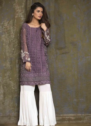 purple party wear dress 2016-2017