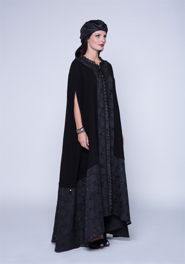 New trendy effa lace abaya designs 2016-2017