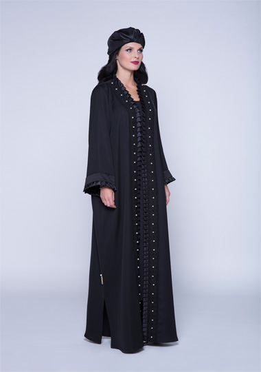 New trendy effa embellished abaya designs 2016-2017