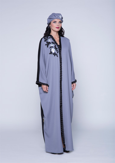 New trendy effa embroidered abaya designs 2016-2017