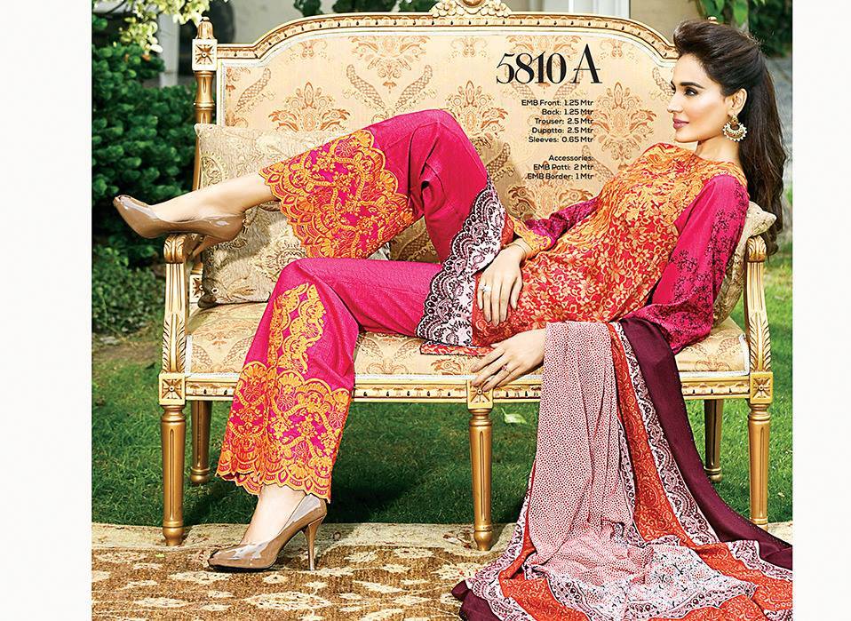 Best Pakistani Unstitched Fall/Winter Collections 2016-2017