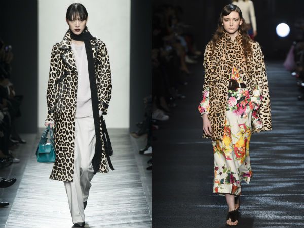 top winter fall animal printed coat trend for women