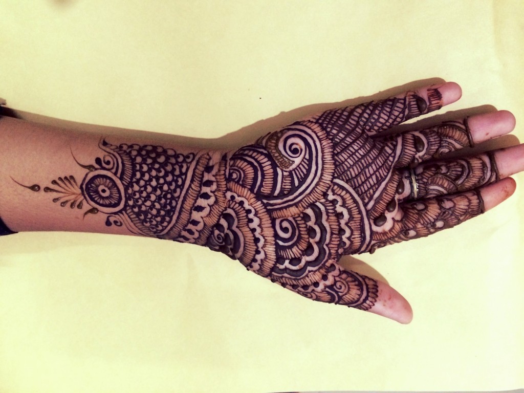 Eid Mehndi Design 2017 for Palm 