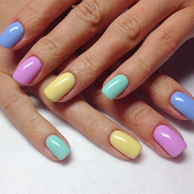 pastel nail design ideas 2020for spring/summer