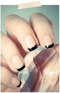  nontraditional French nails for spring/ summer 2017