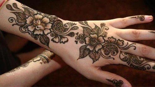 Beautiful Eid Ul Fiter mehndi designs 2017 for back of hand