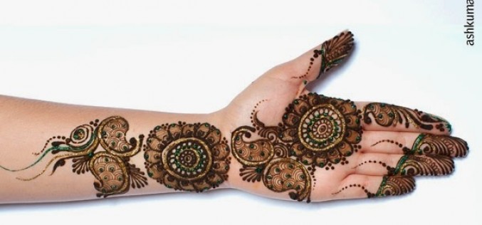 Beautiful Eid Ul Fiter mehndi designs 2017