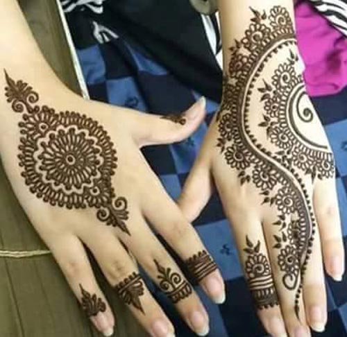 Beautiful Eid Ul Fitr mehndi designs 2017