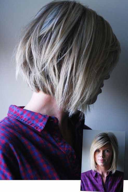 New reverse bob best summer short hairstyles 2020 in pakistan for fine hair