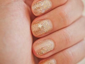 best golden eid party nail art designs 2017 for pakistani girls