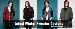 new styles of latest winter sweater designs 2017 for pakistani girls