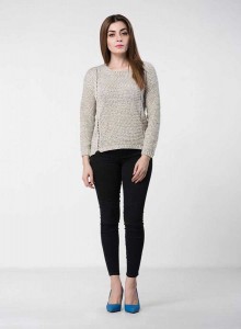 new trendy grey latest winter sweater designs 2017 for pakistani girls