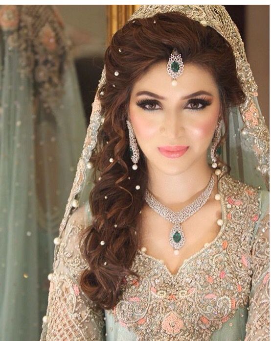 Pakistani Bridal Hairstyles 2017 For Walima Day