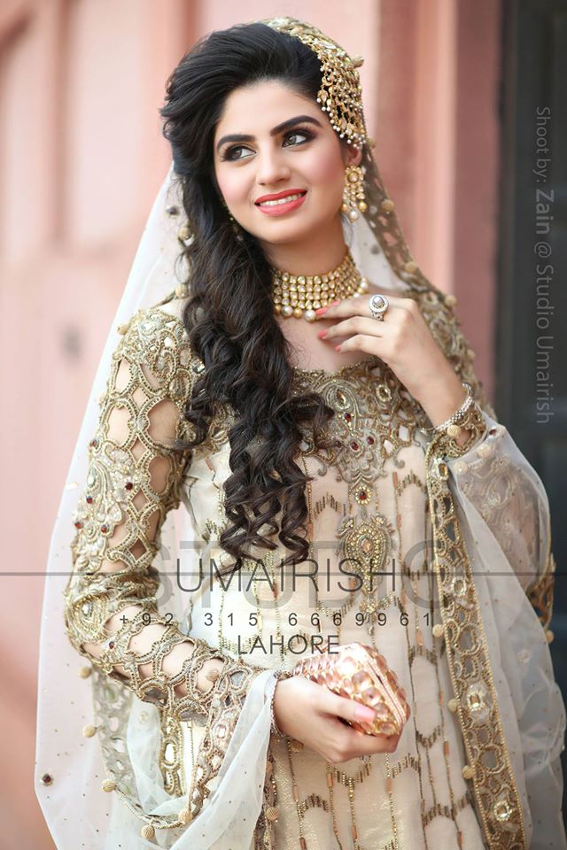 Pakistani Bridal Hairstyles 2017 For Walima Day