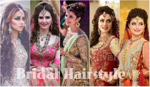 Bridal Hairstyles 2017 in Pakistan