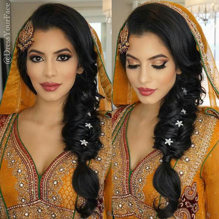 Latest Pakistani Bridal Hairstyles 2017 For Girlslatest Bridal