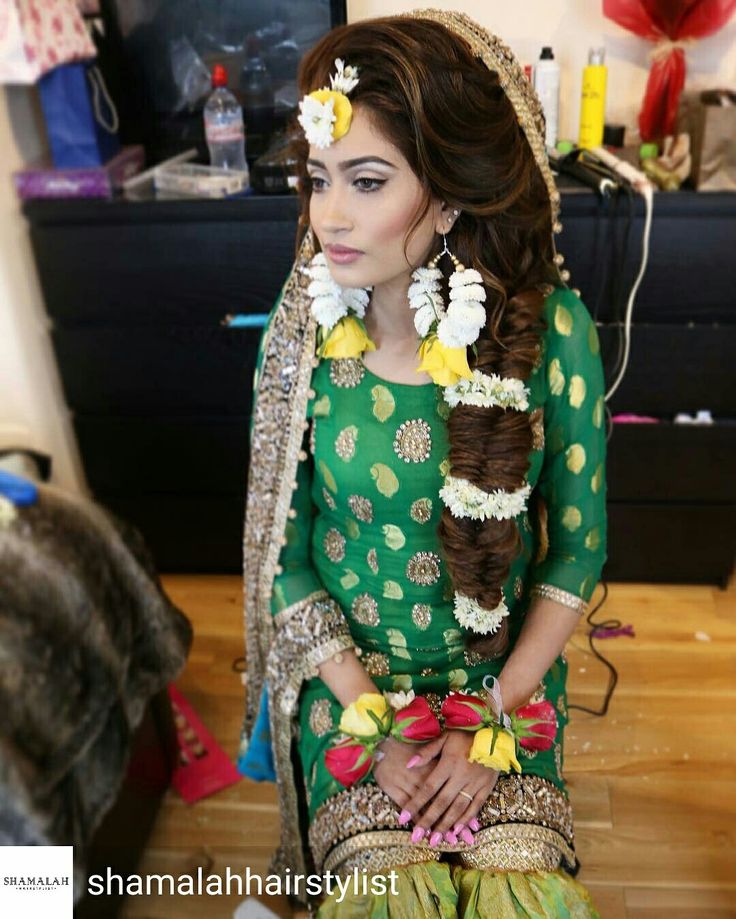 latest Pakistani Bridal Hairstyles 2017 For Girls 5 | FashionGlint