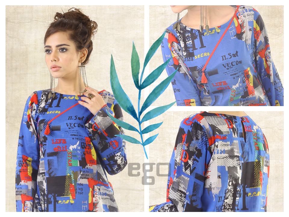 Ego female Kurta Designs 2017 for Summer