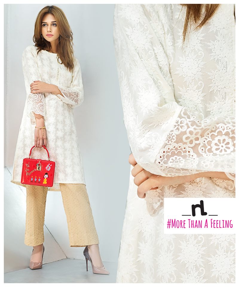 Nishat Linen female Kurta Designs 2017 for Summer