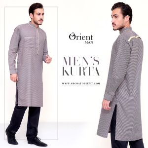 Latest Men Summer Kurta Designs 2017 By Orient Textile