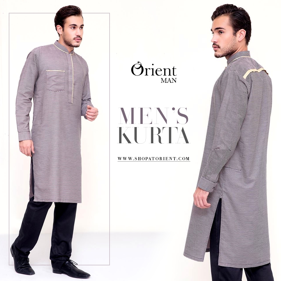 Latest Men Summer Kurta Designs 2020 By Orient Textile