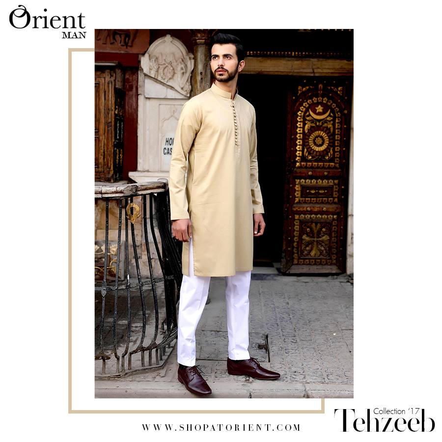 Latest Men Summer Kurta Designs 2020 By Orient Textile