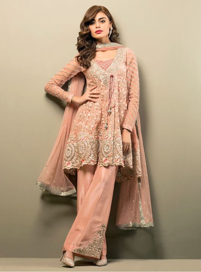 Latest Pakistani Eid Dresses 2018 For Girls