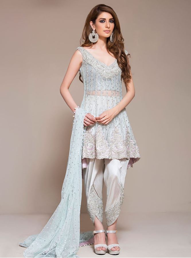 Latest Pakistani Eid Dresses 2018 For Girls