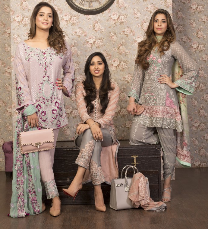 Latest Pakistani Eid Dresses 2018 For Girls