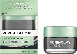 L'Oreal Detox & Brightening Pure Clay Treatment Mask