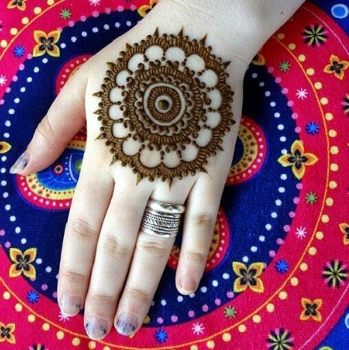 Easy Tikki Mehndi Designs