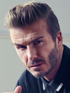 David Beckham Slide back Hairstyle