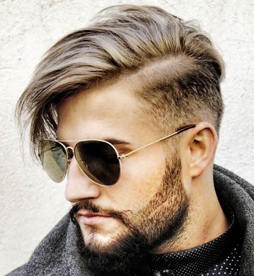 Side Swept Hairstyle for Pakistani Boys