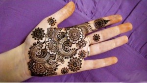 New Arabic Henna Design for Eid