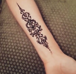 New Style Henna Tattoo for Arm