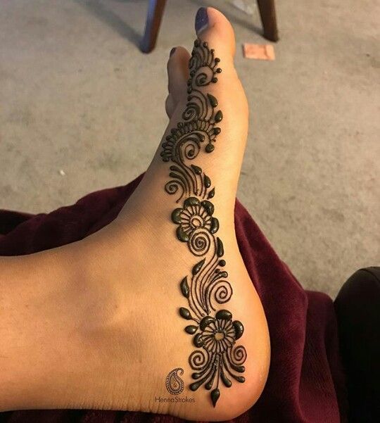 Foot Mehndi Designs 2017 for Eid