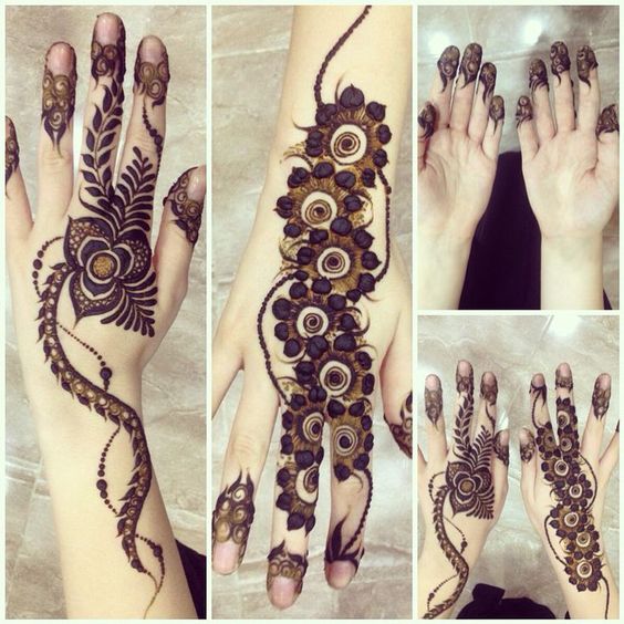 New Style Arabic Mehndi Designs 2017 for Eid