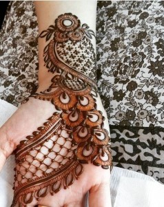 Simple Arabic Eid Mehndi Designs