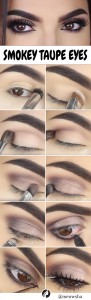 Simple Eid Eye Makeup Step by Step in Mauve