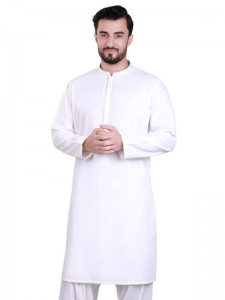 Edenrobe White Shalwar Kameez 2017