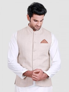 Edenrobe Off White Waistcoat Design 2017