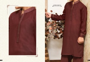 J. Maroon Eid Kurta Shalwar for Gents 2019