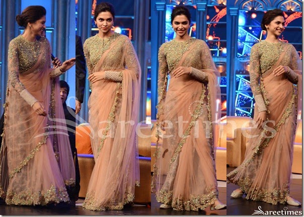 Deepika Padukone in Sabyasachi Mukherje Saree