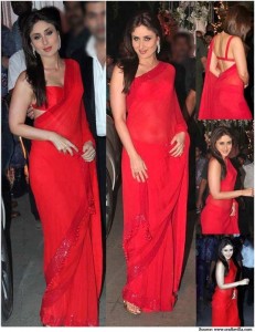 Kareena Kapoor in Manish Malhotra Saree