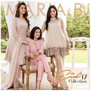 Maria B Eid Collection 2017 Stitched Dresses with Price