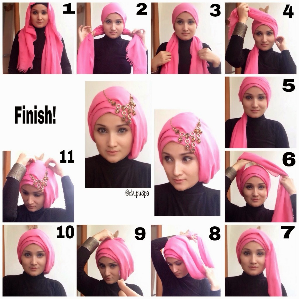 Modern Hijab Styles Step By Step Tutorials 2018 FashionGlint