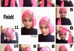 Eid Turban Hijab Styles Step by Step Tutorials 2017