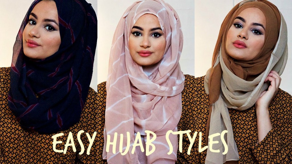 modern and easy hijab styles 2018 for casual and formal events