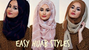 modern and easy hijab styles 2017 for casual and formal events