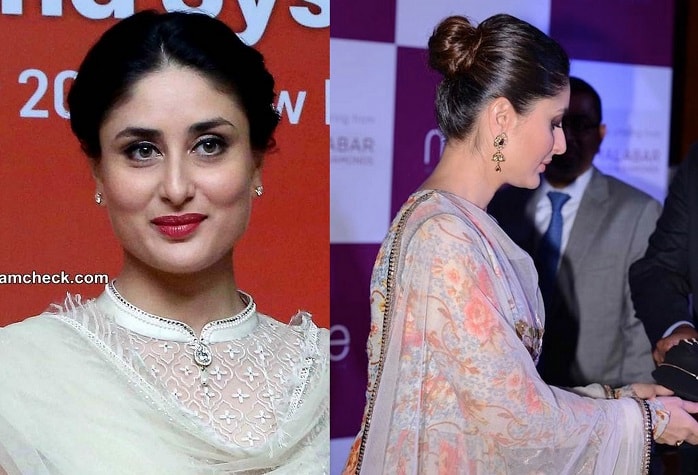 Kareena Kapoor Hairstyle in Lehenga